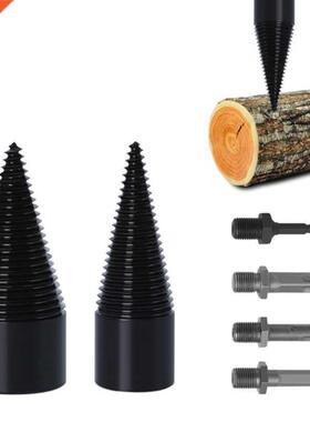 6pcs Wood Splitter Drill Bits Drill Screw Cone Driver Firewo