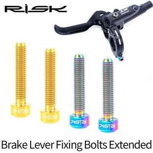 RISK 2pcs/box M5x25 Bicycle Brake Lever Fixing Bolts Extende