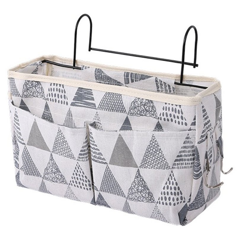 Bedside Storage Bag Bed Side Sofa Holder Pockets Hanging