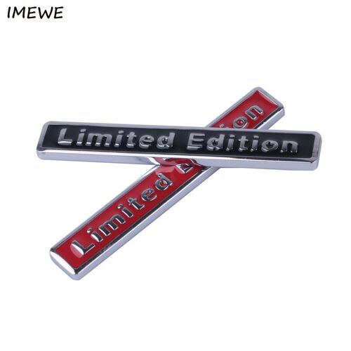 IMEWE Metal 3D Black Limited Edition er niversal Car Auto Bo