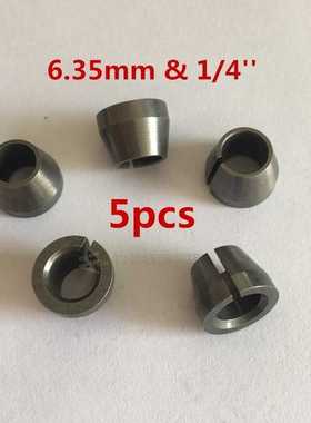 collet nut convert transfer adapter 1/4 4mm 1/8 replacet for