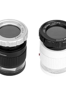 13MA 30 Magnification Cylindrical Scale Optical Glass Lens