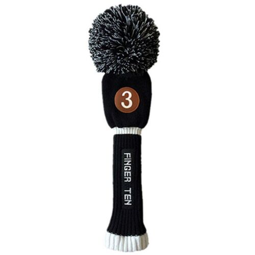 Golf Head Cover Set Driver Pom Pom Iron Club Covers #3 Fair