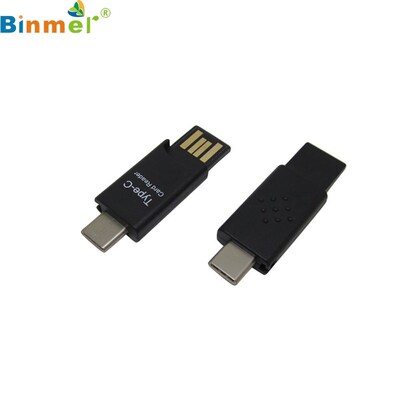 USB 2.0 Type C Host OTG Adapter Micro SD Card Reader For La
