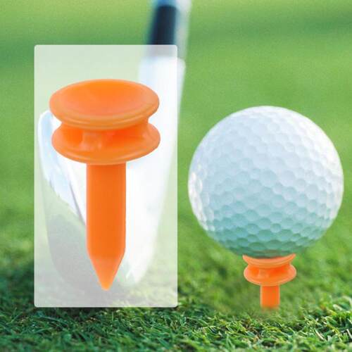 100 Pcs Unbreakable 31mm mini Plastic Golf Tees Reduce