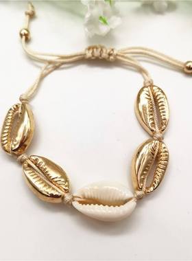 Gold Brlets for Women Chain Beach Jewelry Bangles Party
