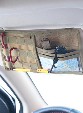 New Car-styling Car Sun Visor Card Package Holder