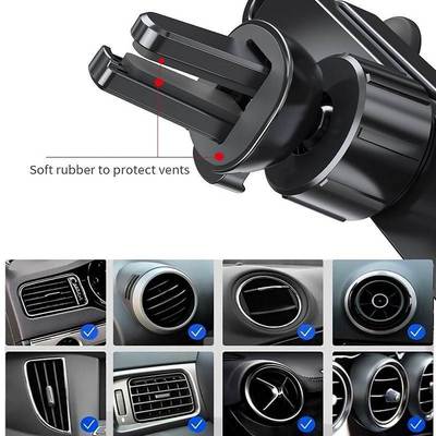 Essager Slim Car Phone Holder Mini Gravity Phone Stand Brack