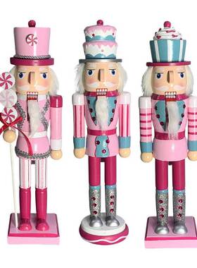 Nutcracker Soldier Figurine Ornament, 35cm1378inch Wooden