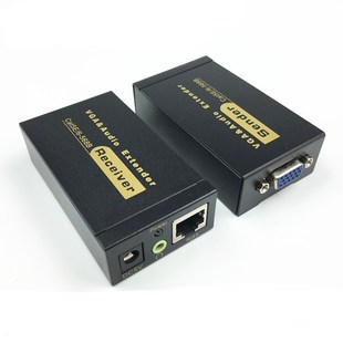 VGA TP extender VGA AV extender repeater with audio by cat5e