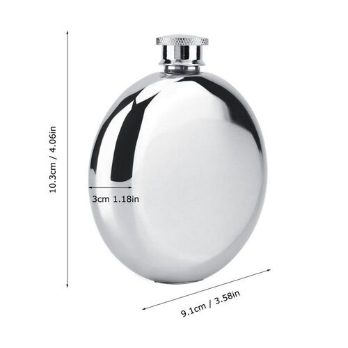 5oz/150mL Mini Stainless Steel Hip Flask Wine Whiskey Hip Fl