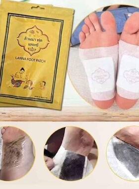 10Pcs/Bag Thailand LANNA Detox Foot Patch Pads Detoxify