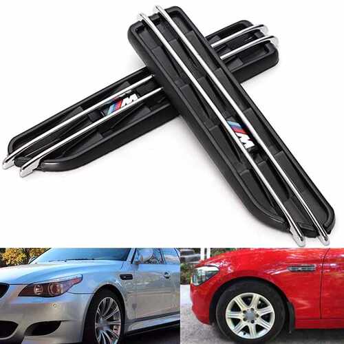2pcs Air Flow Fenders BMW E60 M5 E61 E39 E90 M3 E46 Side Fe