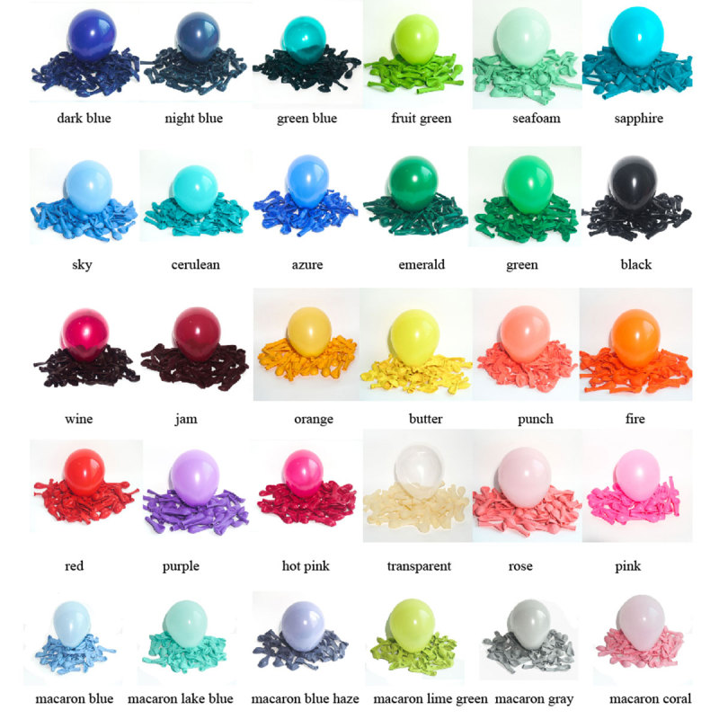 5 inch Latex Helium colorful Balloons Party Globos Birthday