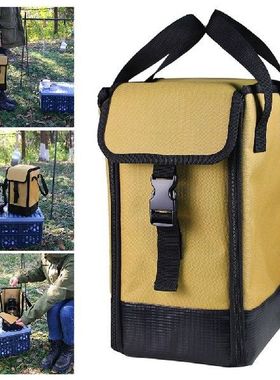 Camping Canvas Storage Lamp Bag Outdoor Camping Accessories