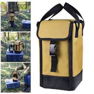 Camping Canvas Storage Lamp Bag Outdoor Camping Accessories