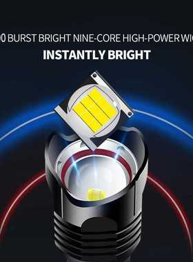 xhp100 High power led flashlight rechargeable 18650 26650 ba