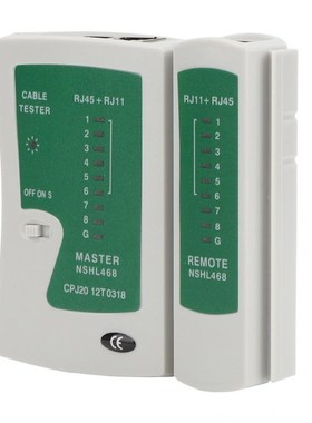 YG468 Multifunctional RJ45+RJ11 Cable Tester Fast Accurate