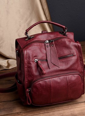 2020 New Women Backpack Female Casual Multifunction School