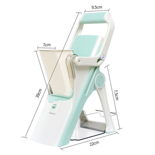 5 in 1 Vegetable Cutter Mandoline Slicer Manual Food Chopper