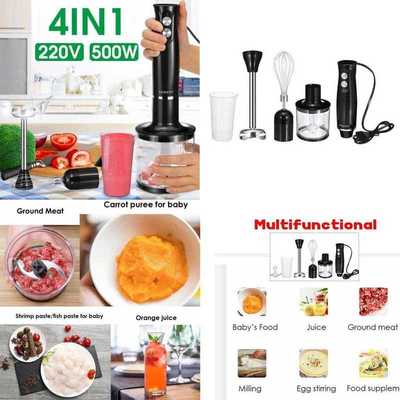 Handheld Mixer Smoothie Blender Juice Maker beater Kitchen