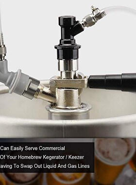 Ball Lock Conversion Kit,Sankey Keg Coupler Adapter FPT 5/8