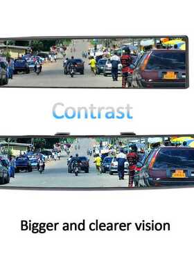 LEEPEE Car Rear View Mirror Car Interior Accessories 300mm L