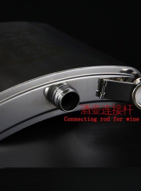 Hot 64oz Thick Leather Stainless Steel Hip Flask Portable Al