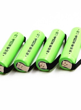 1.2V AA rechargeable battery 1200mah 2A ni mh nimh cell pac