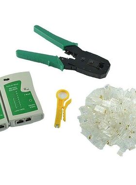 Network Ethernet LAN Kit 4 In 1 Cable Tester +Crimping