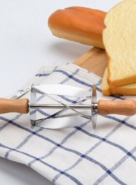Stainless Steel Rolling Cutter for Making Croissant Bread