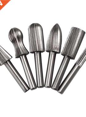 Carbide Rotary Burr Set 6PCS,High Speed Grinding Carving