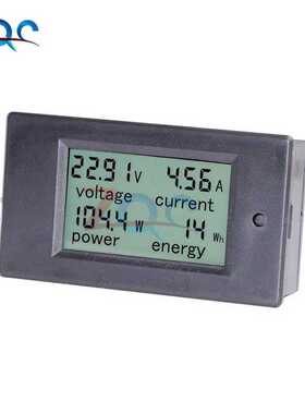 Digital LCD Display Voltmeter Ammeter Wattmeter Power Meter