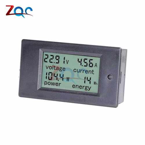 Digital LCD Display Voltmeter Ammeter Wattmeter Power Meter