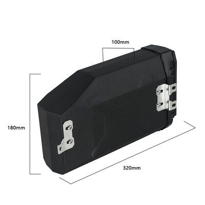 Motorcycles Plastic Box Toolbox 5 Liters Tool Box Left Side