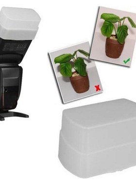 1pcs Softbox Flash Diffuser Soft Cap Box For Canon Speedlite