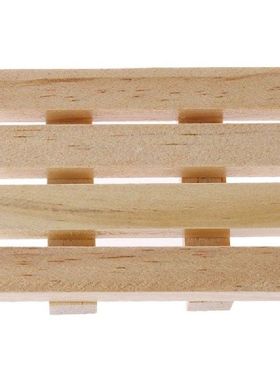 Rak Penyimpanan Wadah Berbentuk Geta Baki Sabun Kayu Alami