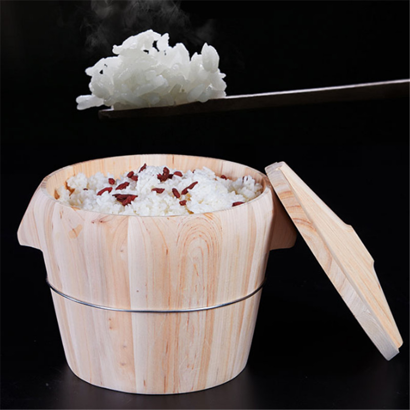 bamboo steamer steamed rice wooden barrel rice steamer dim