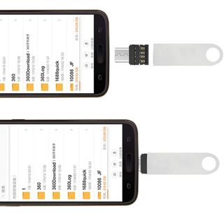 Type C OTG Adapter Micro transfer Interface For Data Cables