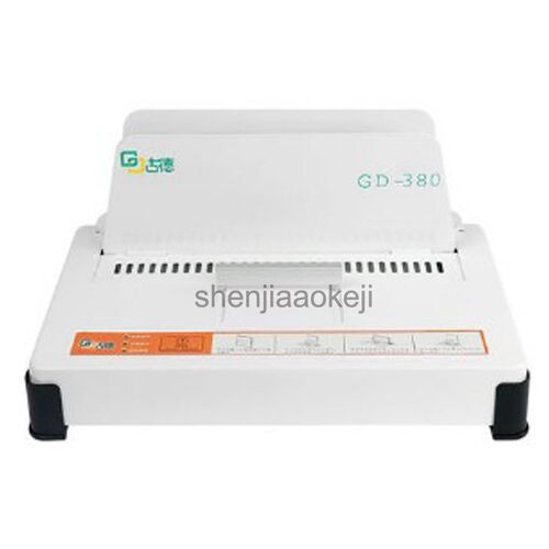 Hot melt binding machine GD380 contract docuts A4 book envel