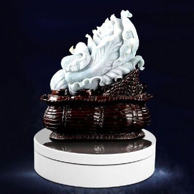 3 Speeds Electric Rotating Display Stand Mirror Turntable