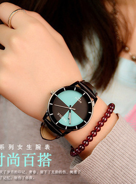 female quartz wrist watch women ladies girls 森女风男女手表