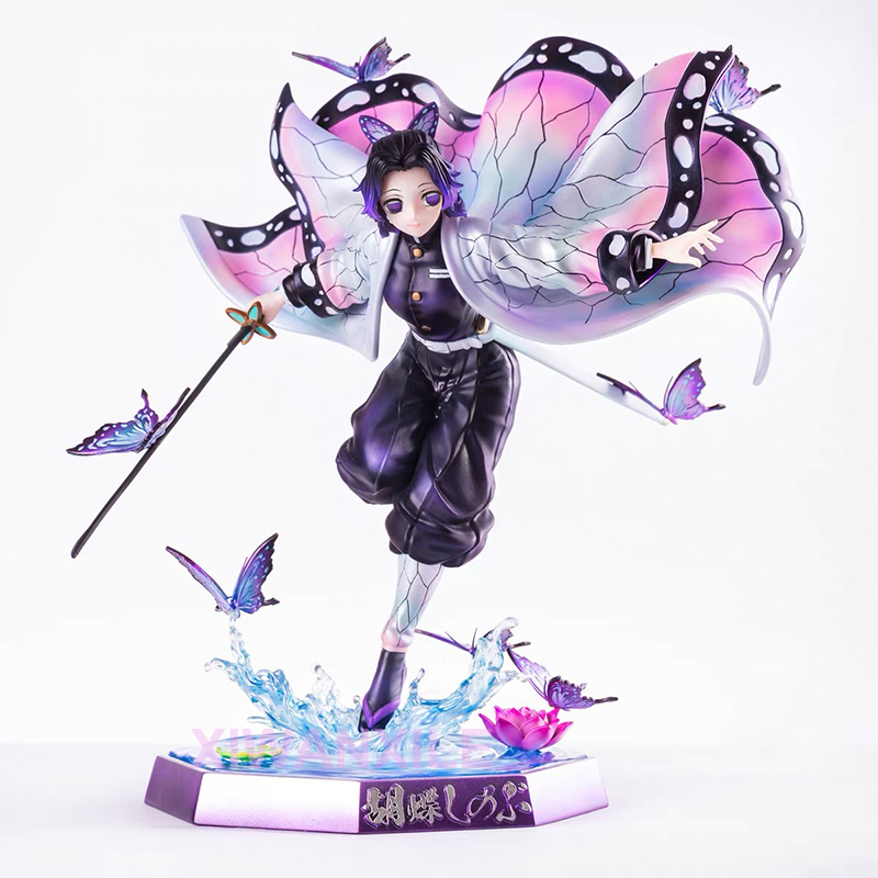 23cm Demon Slayer Anime Figure Kochou Shinobu Figure Kanroji