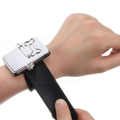 Sewing Pincushion Wrist Hand Magnetic Needle Pad Safety Pin