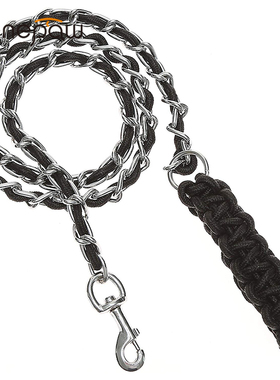 Benepaw  Heavy Duty Metal Chain Dog Leash Soft Anti Bite