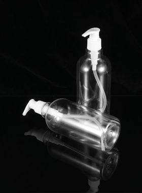 Conditioner Dispenser Refillable Amber Dispenser Plastic