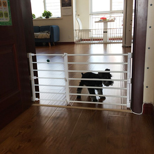 3 Colors Safe Pet Dog Fence Adjustable Puppy Gate Pet Isolat