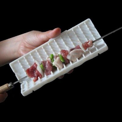 10pcs Portable Kebab Maker, Mini BBQ Skewer Machine,