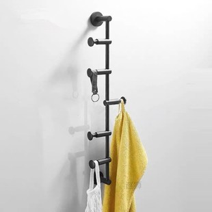 Gold/Black Brass Tower Hanger Dress Hook Coat Hanger Wall Ho