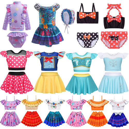 Swimsuit for Girls Encanto Isabela Mirabel Swimwear Children